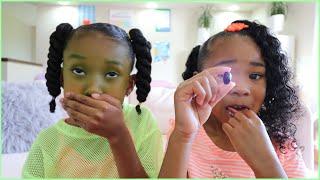 Giving Our Parents Nasty Candy  | Sekora & Sefari Trick Mommy & Daddy Into Playing "Bean Boozled"