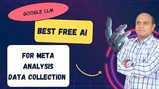 Best Free AI for Systematic Review & Meta-Analysis Data Collection| NoteBookLM & Meta-Analysis Data|