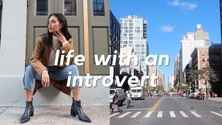 nyc introvert diaries | working alone, taking myself to lunch + exploring solo | a week in my life