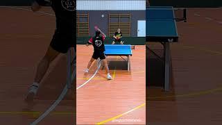 AMAZING POINT  Table Tennis - Attack vs Defense