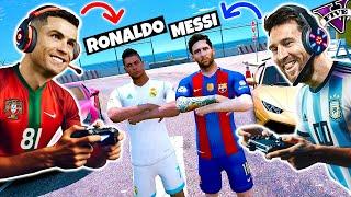 Ronaldo and Messi Playing GTA 5