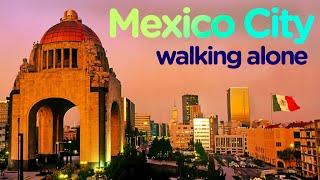 Walking Tour Mexico City - Videowalk【4K】