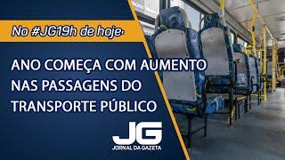 Ano começa com aumento nas passagens do transporte público – Jornal da Gazeta – 06/01/2025