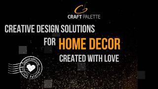 Craft Palette Handcrafted Decor products at 2017 Melbourne Gift Fair