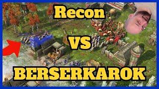 Can The Best Defender In AoM Retold Stop BERSERKAROK!? | Expert Ranked 1v1 Loki vs Recon (Gaia)