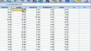 Hierarchical Multiple Regression (part 1)