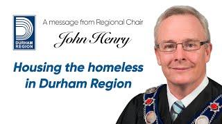 Housing the homeless in Durham Region