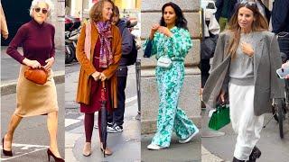 ITALIAN STREET STYLE MILAN'S CHIC LOOKS YOU'LL EITHER IMITATE OR ENVY  STYLISH PEOPLE OF MILAN