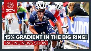 Alaphilippe Attacks 15% Gradient In The Big Ring To Win World Champs | GCN Racing News Show