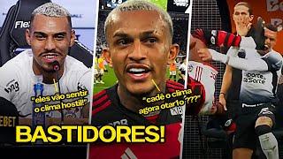 "CADÊ O CLIMA HOSTIL?" BASTIDORES DA CLASSIFICAÇÃO DO FLAMENGO CONTRA O CORINTHIANS