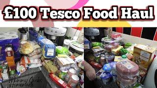 £100 Tesco Food Haul | Prices | Family Of 4 UK |Cost of living crisis