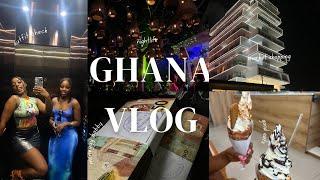 GHANA TRAVEL VLOG 02 | a week in Accra, partying, rooftop vibes, restaurants, and good eats