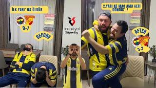 NE MAÇ AMA  İLK YARI VE 2. YARI FARKLI FENERBAHÇE 3-2 (TEPKİ) #keşfet #fenerbahçe #göztepe