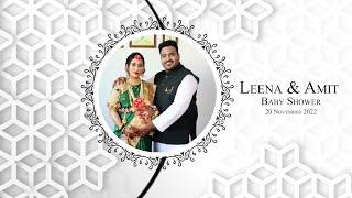 LEENA & AMIT JADHAV  BABY SHOWER  cinematic video