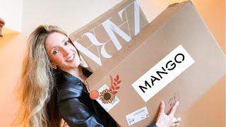 New In ZARA Fall Haul 2021 VS MANGO! Styling try-on for Autumn