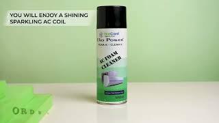 "Eco-Friendly AC Foam Cleaner: Ecocare's Revolutionary Solution to Clean and Sanitize Your AC Unit