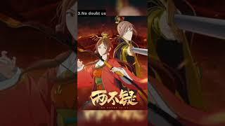 best historical Chinese romance anime (donghua) #anime #animeedit #like #subscribe