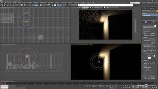آموزش نورپردازی تری دی مکس 3ds max Lighting light distribution