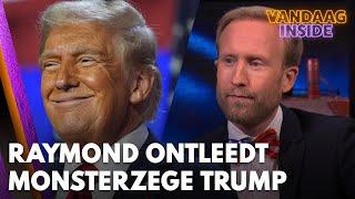 Raymond Mens ontleedt bij Vandaag Inside de monsterzege van Donald Trump | VANDAAG INSIDE