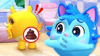 Wipe Your Bum-bums | Potty Training | Kids Good Habits Song | Nursery Rhymes By Little Zoo Kids Song