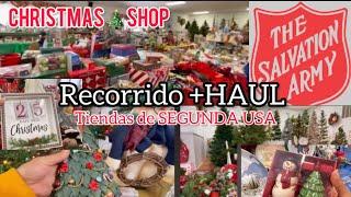 Recorrido TIENDA DE SEGUNDA MANO SOLO NAVIDAD  COMPRAS EN SALVATION ARMY