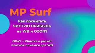 Как посчитать ЧИСТУЮ ПРИБЫЛЬ на WB и OZON? ОПиУ + Юнитка и расчет платной приемки для WB