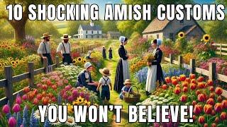 10 Shocking Amish Customs You Won't Believe!  #AmishCulture #SurprisingAmishFacts