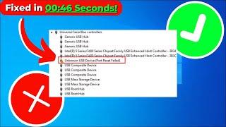 Unknown USB Device (Device Descriptor Request Failed) | Unknown USB Device FIXED | 2024