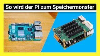 Mit diesem neuen SATA-HAT wird der Raspberry Pi 5 zum NAS!