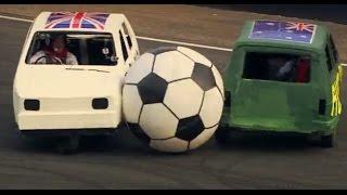 England vs Australia: Reliant Robin Football | Top Gear Festival Sydney