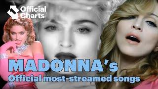 Madonna's Top 10 Most-Streamed Songs EVER  | Official Charts