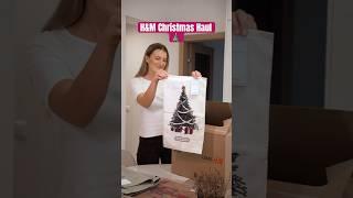  H&M HOME HAUL: Christmas Collection 2024 #homedecor #christmasdecor #hmhaul #haul #unboxing