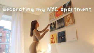 decorating my NYC apartment!  MOVING VLOGS ep.2