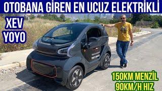 Otobana Çıkabilen En Ucuz Elektrikli Otomobil XEV YOYO İnceleme ve İlk Sürüş | Citroen Ami Rakibi