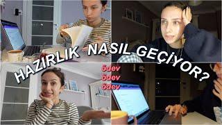 HAZIRLIK NASIL GEÇİYOR? | Beraber Ödevlerimi Yetiştirmeye Çalışalım️ yetişmiyor…