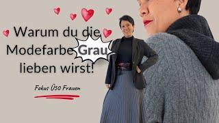 9 Outfit-Tipps zur Modefarbe Grau