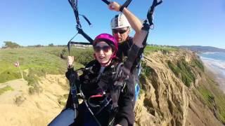 dahye kim Paragliding at Torrey Pines Gliderport