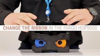 How to Change the Ribbon & Film in the Fargo HDP5000 ID Card Printer