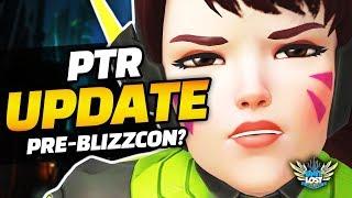 Overwatch - D.Va Bomb Bug Fix! - PTR Update! + Workshop Update!