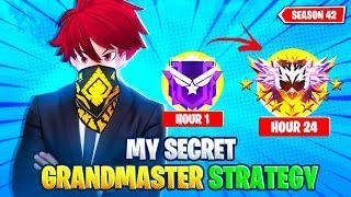 100% working  | My secret grandmaster strategy | Solo rank push tips and tricks | Win every br rank