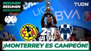 Resumen y goles | America 2 (2) - 4 (1) Monterrey | Final Vuelta - Liga MX AP 19 | TUDN