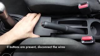 Toyota Yaris How to adjust the Handbrake