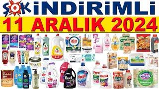 ŞOK 11 ARALIK 2024 | ŞOK İNDİRİMLİ ÜRÜNLERİ | DETERJAN İNDİRİMLERİ ŞOK GIDA FİYATLARI | ŞOK BU HAFTA