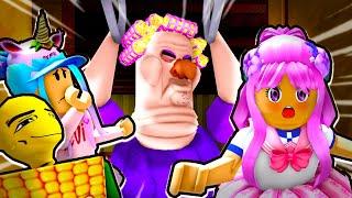 TRAPPED WITH GRUMPY GRAN! | GRUMPY GRAN! (SCARY OBBY) | MAMI PLAYS ROBLOX