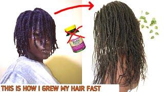 The SECRET To Natural Hair GROWTH no one wants tells you : how to grow long natural hair