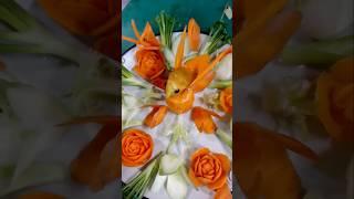 #All garnishing Carrots #flowers   to Day  #special #chefjitu new #youtubeshorts #video #like ‍