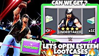 CAN WE GET BADASS UNDERTAKER? LET'S OPEN ESTEEM LOOTCASE | WWE MAYHEM