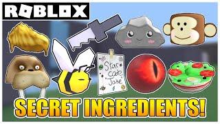 ALL SECRET INGREDIENT LOCATIONS in WACKY WIZARDS! | HONEY UPDATE [ROBLOX]