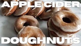 Baked Apple Cider Donuts - The Active Foodie