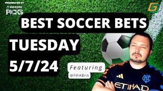 BEST Soccer Bets, Picks & Predictions Tuesday 5/7/24 | Paris Saint-Germain vs Borussia Dortmund